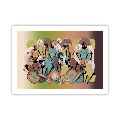 Plakat - Den store fejring er på vej - 70x50 cm