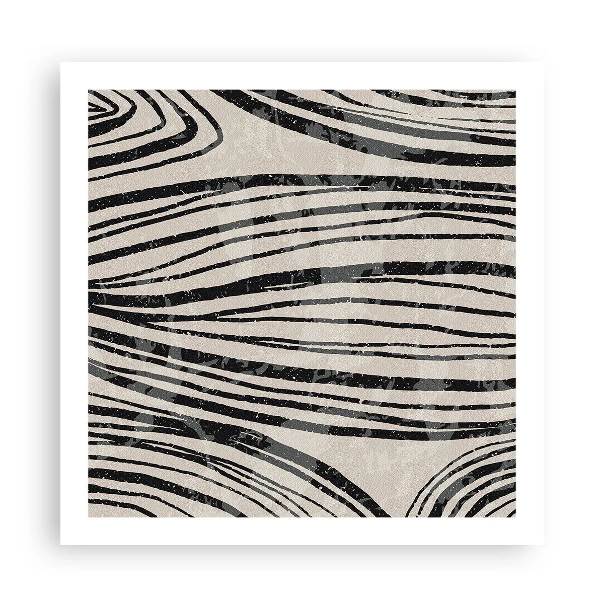 Plakat - Et spild af linjer - 60x60 cm