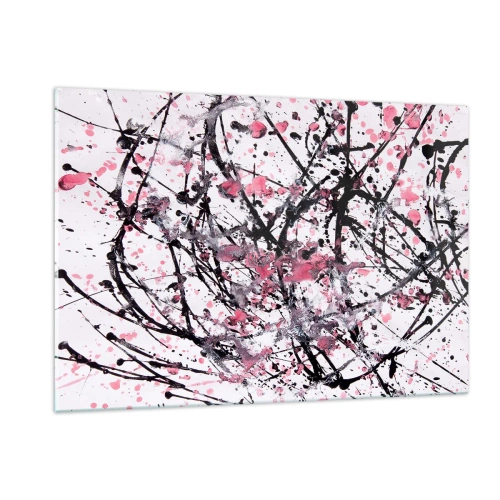 Billede på glas - Livets flygtige natur - 120x80 cm