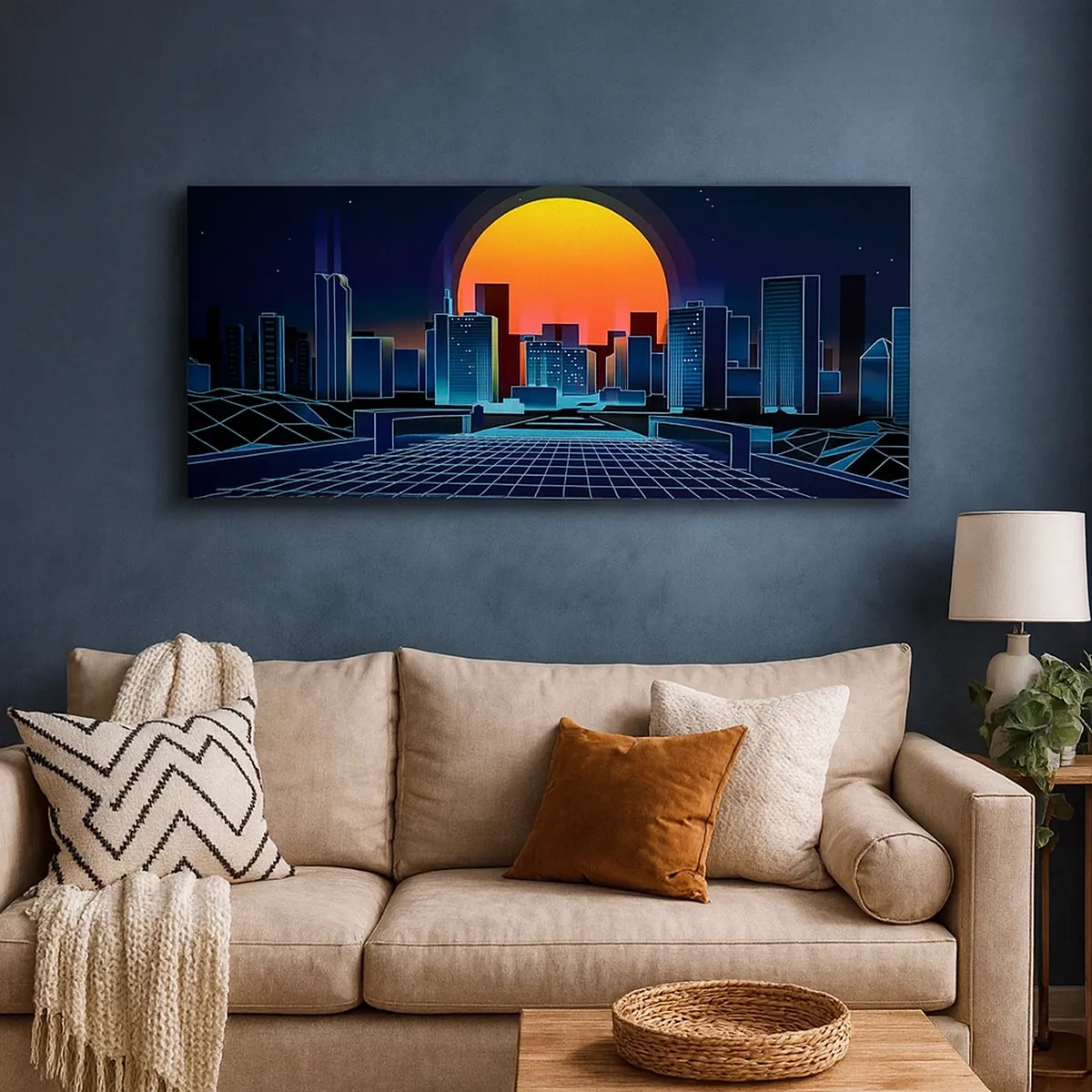 Lærredstryk - Billede på lærred - Vil du stadig gerne komme til den ægte vare? - 30x30 cm