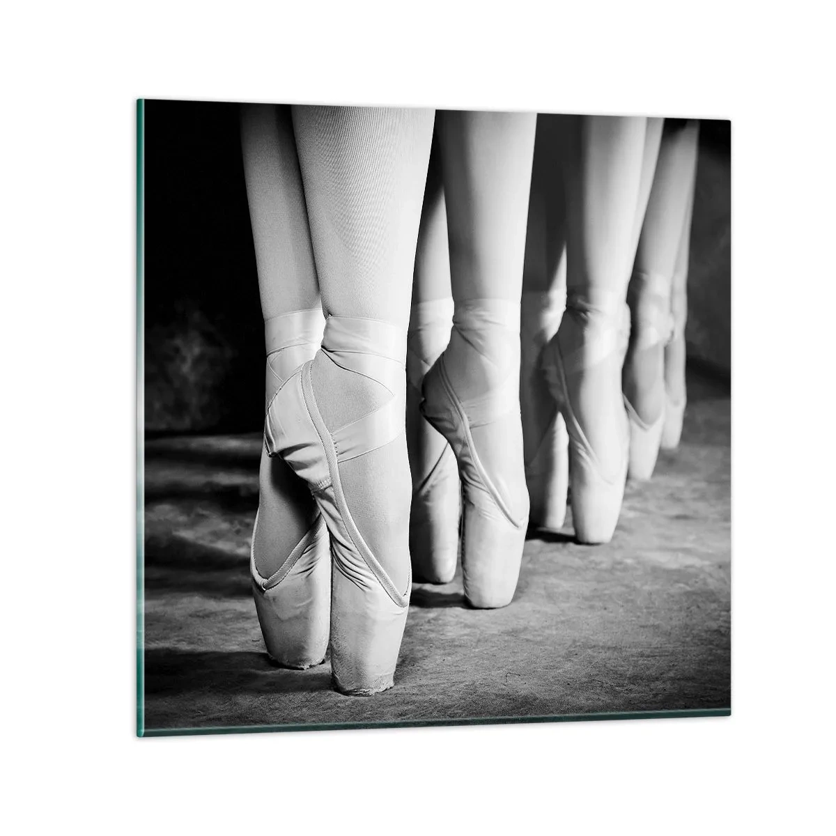 Billede på glas - Sammen, let - 40x40 cm