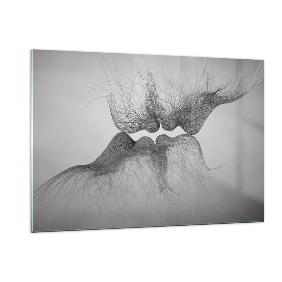 Billede på glas - Vindens kys - 120x80 cm