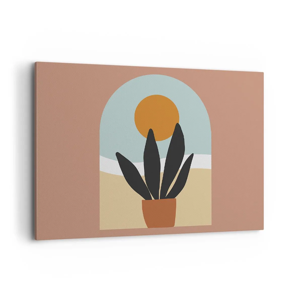 Lærredstryk - Billede på lærred - Små glæder - 100x70 cm