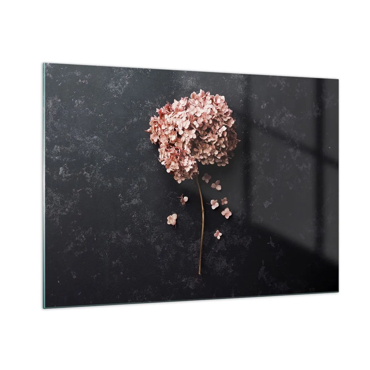 Billede på glas - Et virkelig romantisk tegn - 100x70 cm