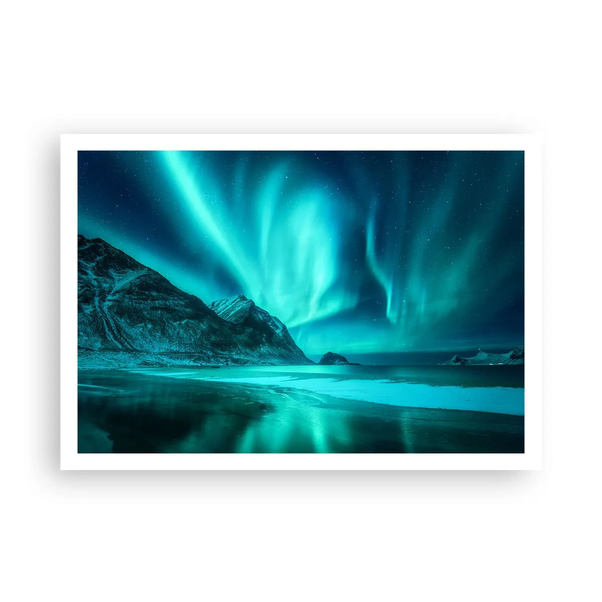 Plakat - Nordens vidundere - 100x70 cm