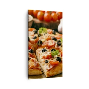 Lærredstryk - Billede på lærred - Du er sluppet af sted med det igen - 55x100 cm