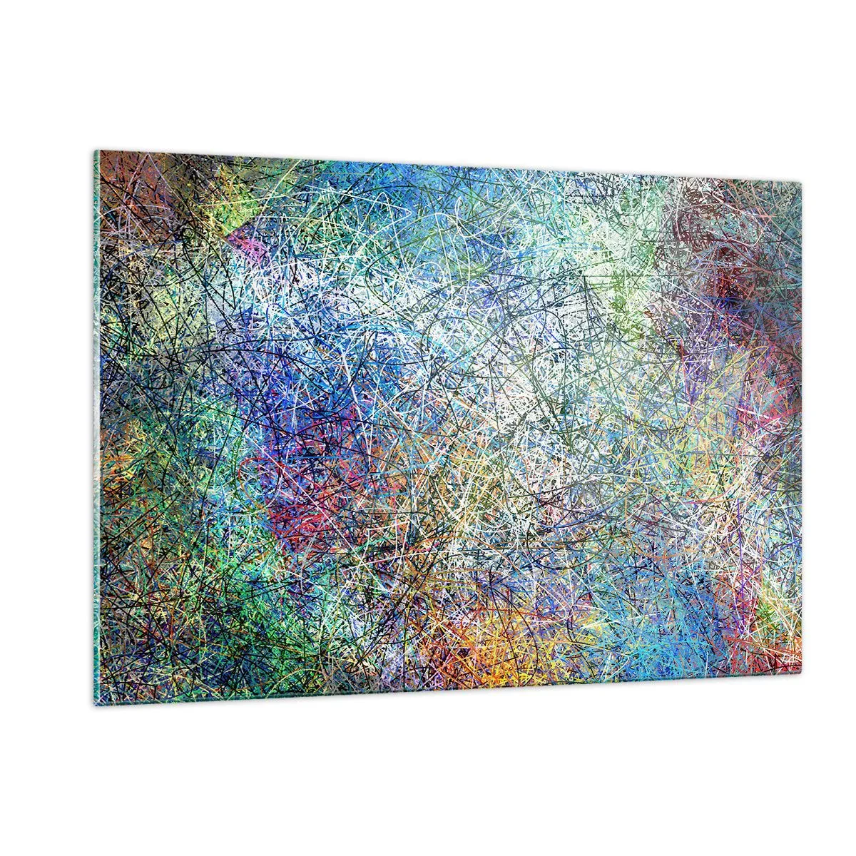 Billede på glas - Så enkelt er det ikke - 120x80 cm