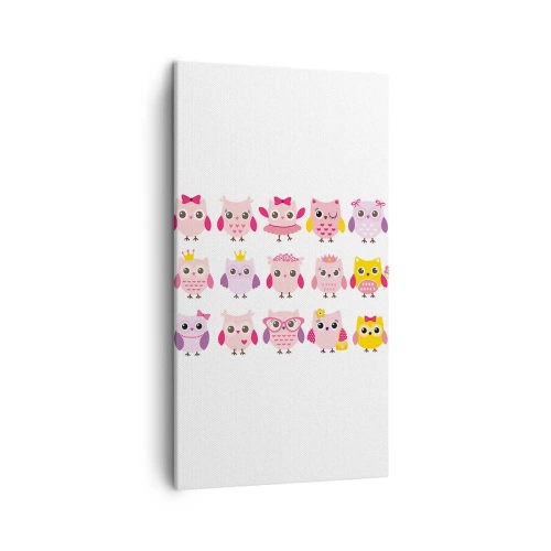 Lærredstryk - Billede på lærred - Den ene er sødere end den anden - 45x80 cm