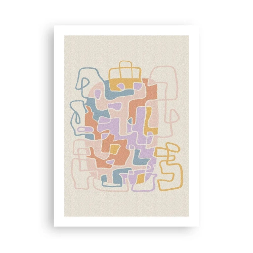 Plakat - Labyrint - et glædeligt eventyr - 50x70 cm