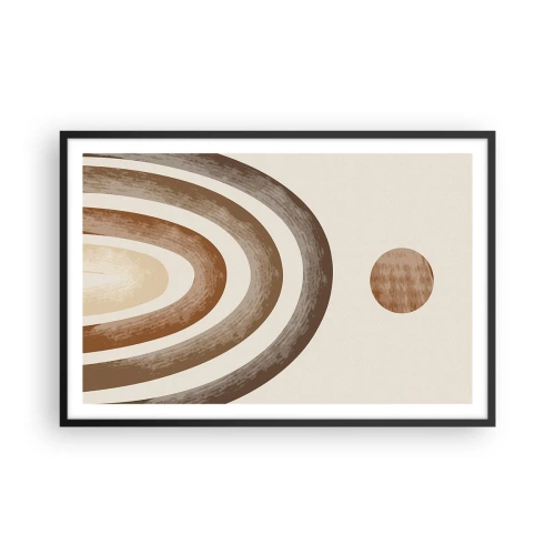 Plakat i sort ramme - I en galakse langt, langt væk - 91x61 cm