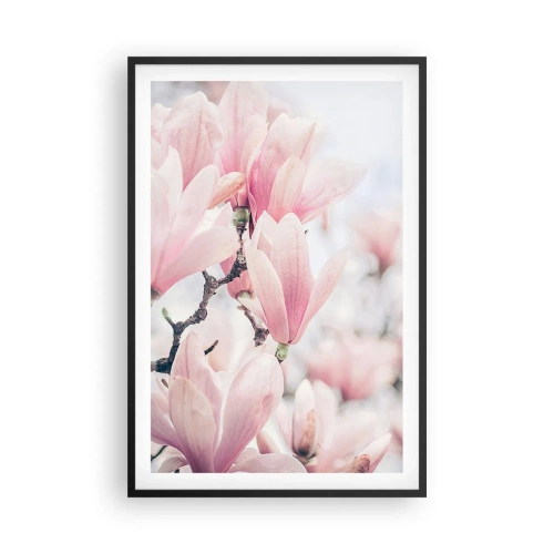 Plakat i sort ramme - Idealet om subtilitet - 61x91 cm
