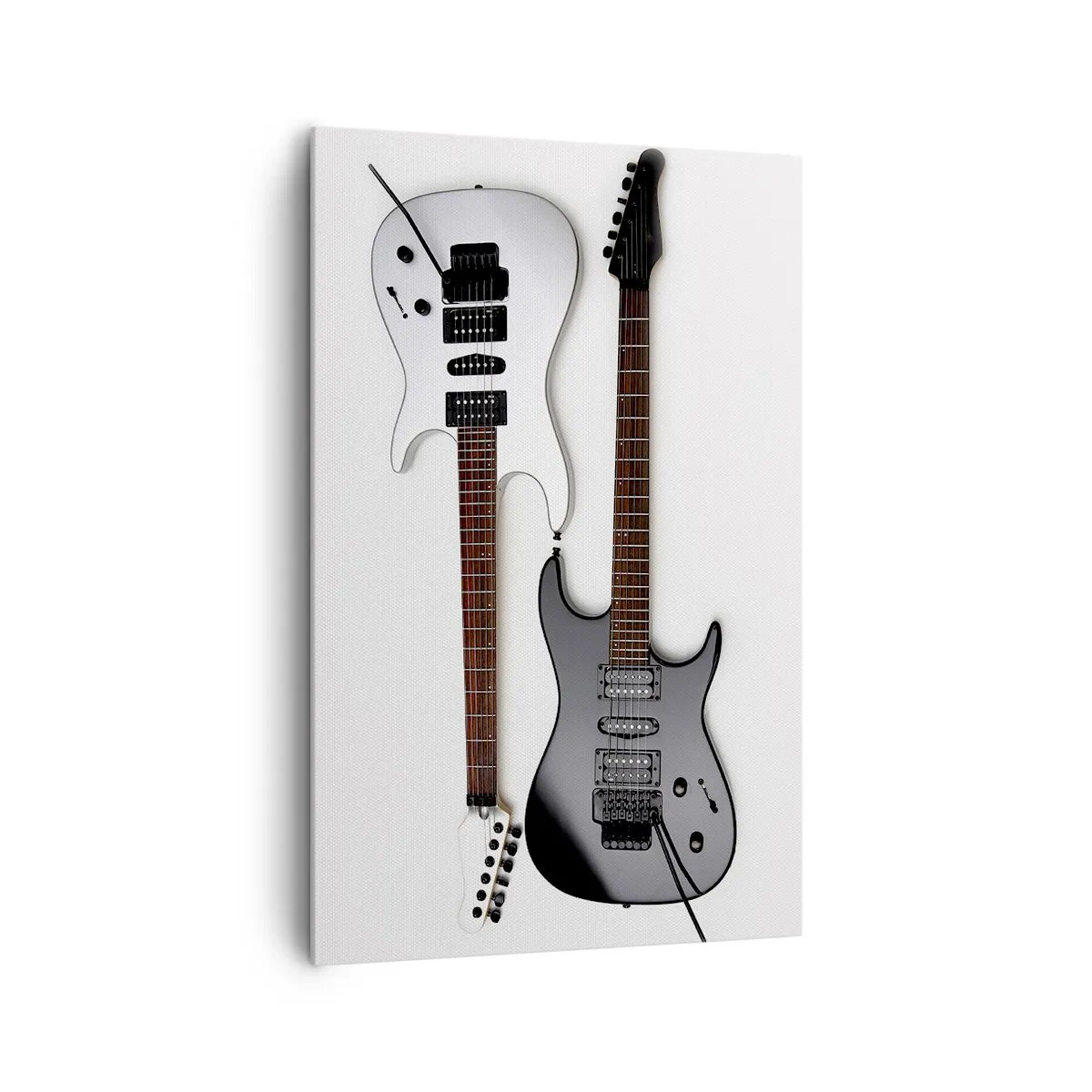 Lærredstryk - Billede på lærred - Harmoni af former - 80x120 cm