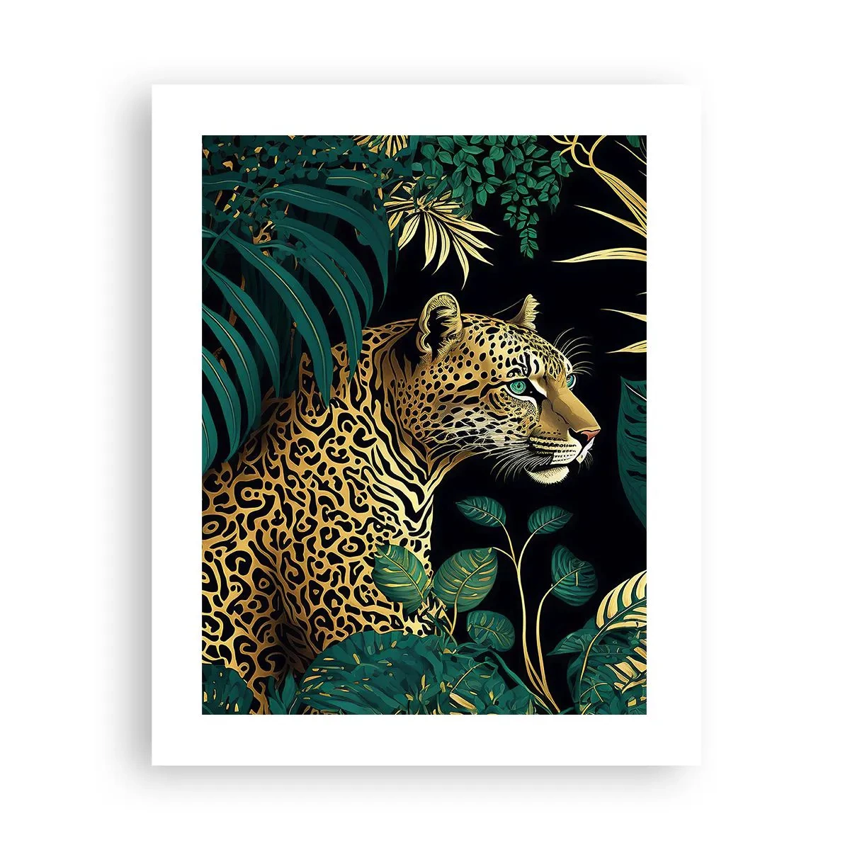 Plakat - Værten i junglen - 40x50 cm