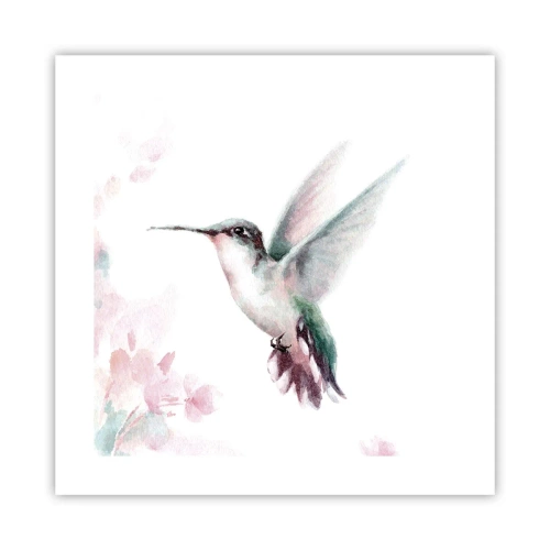 Plakat - Stoppet i flagren - 40x40 cm