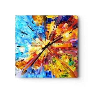 Vægur, Uret - In medias res - 30x30 cm