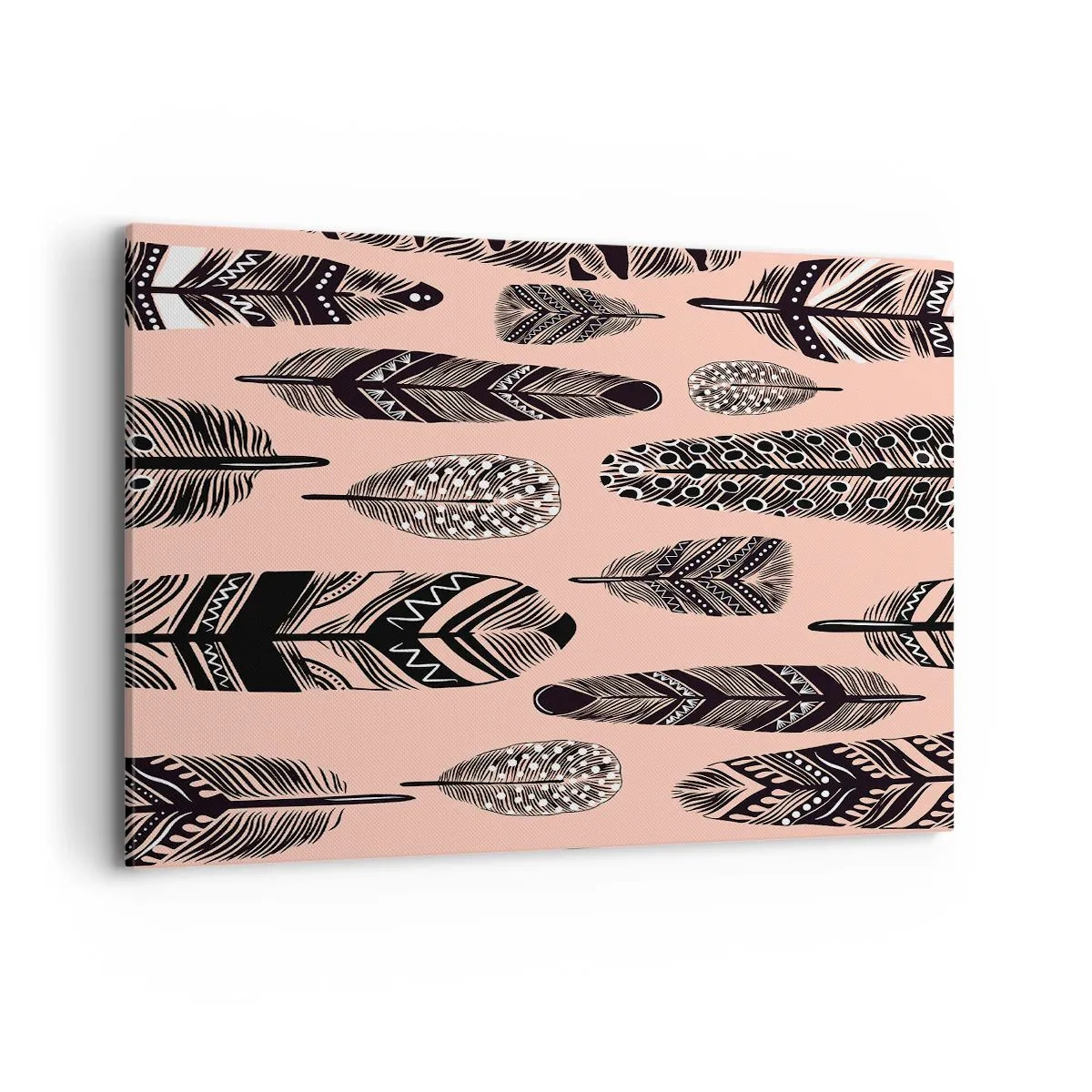 Lærredstryk - Billede på lærred - Indisk samling - 120x80 cm