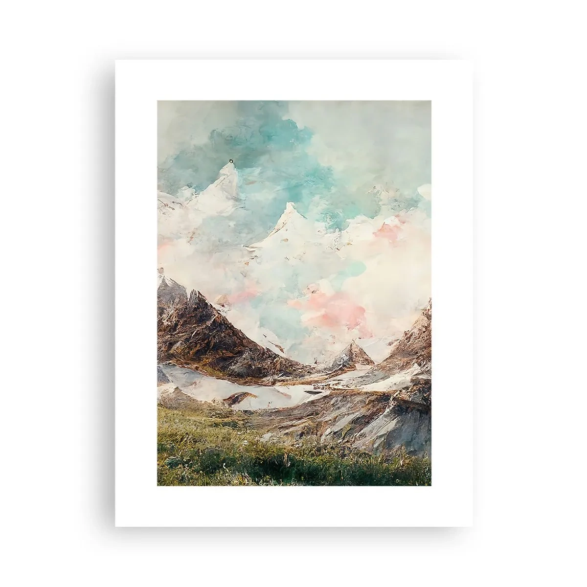 Plakat - Stenede knive - 30x40 cm