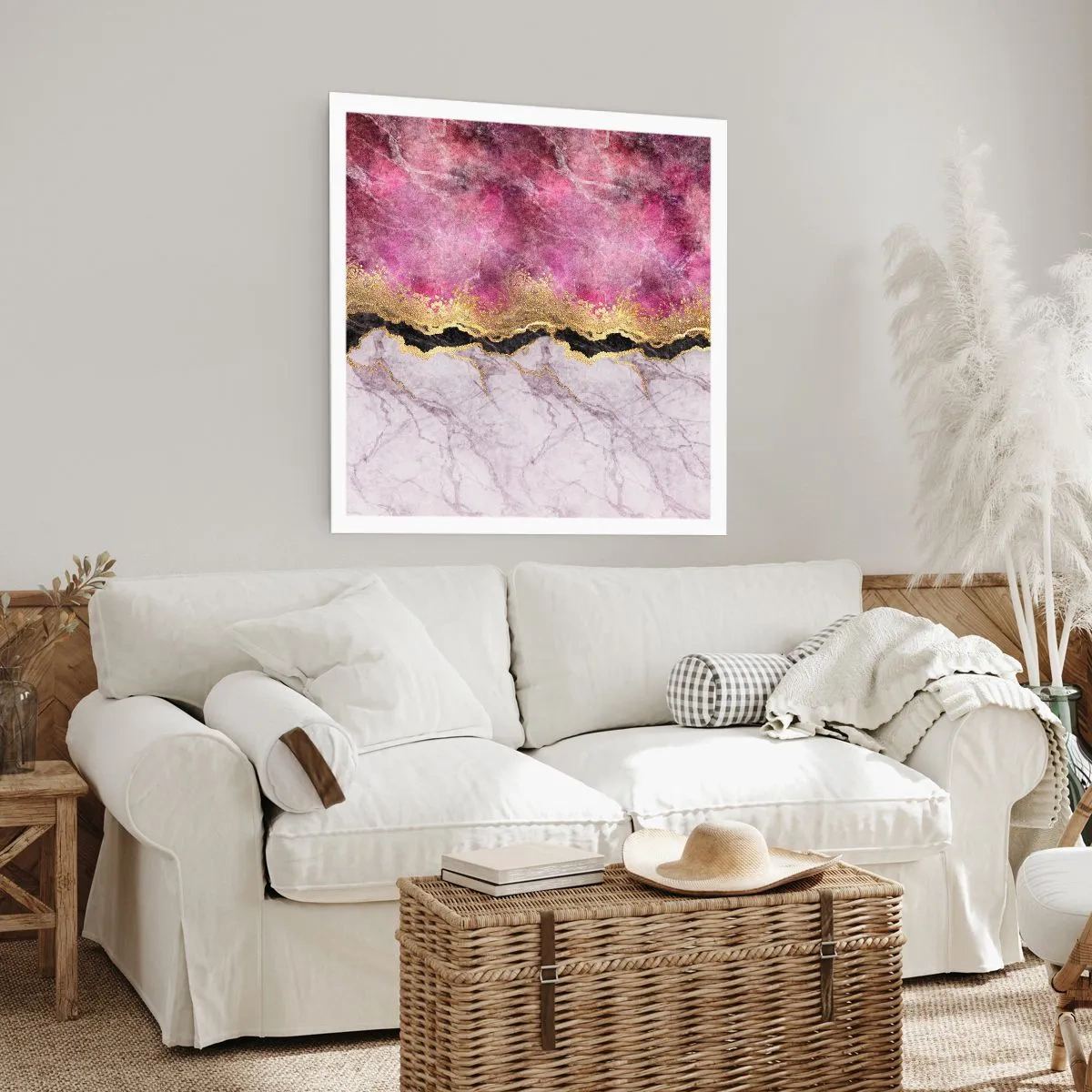Plakat - På grænsen - 60x60 cm