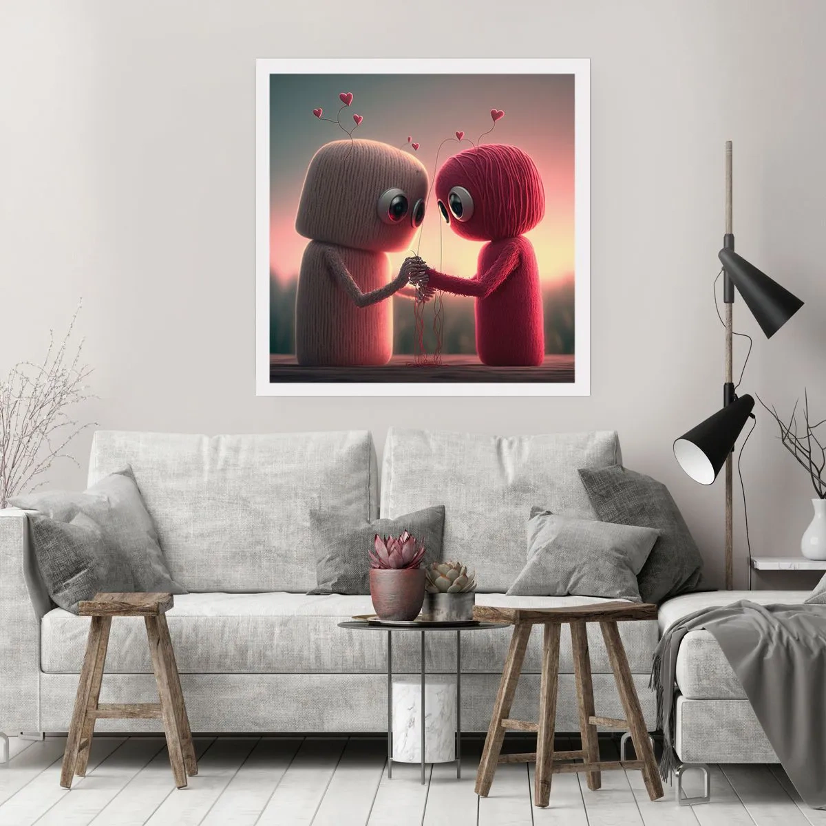 Plakat - Alle har lov til at elske - 50x50 cm