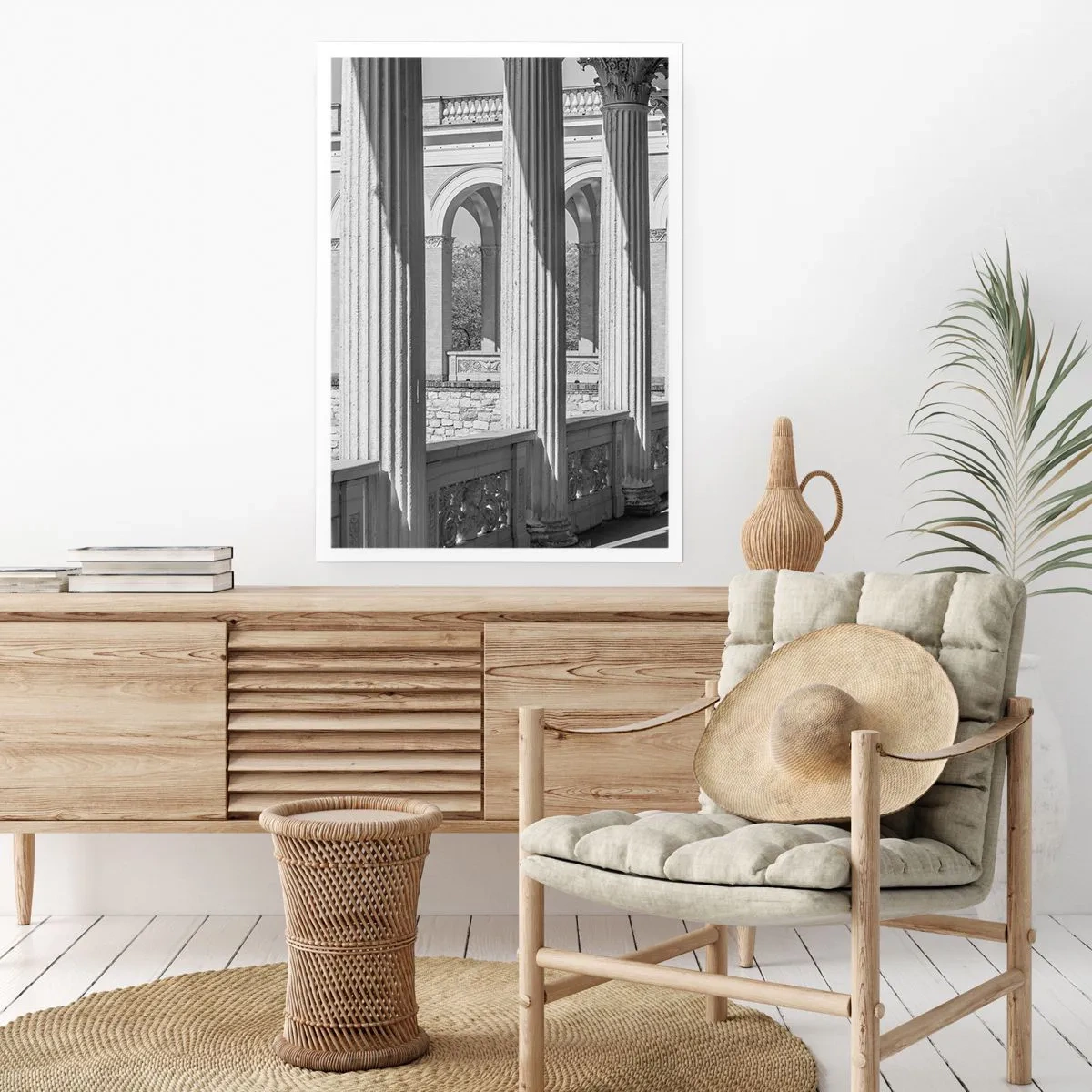 Plakat - Solrig arkade - 61x91 cm