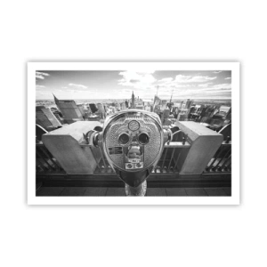 Plakat - Byen over byer - 91x61 cm