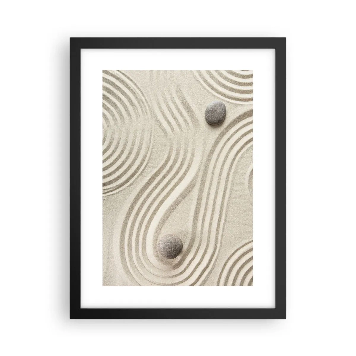 Plakat i sort ramme - Et strejf af varme - 30x40 cm