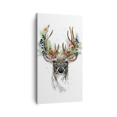 Lærredstryk - Billede på lærred - I festlig påklædning - 45x80 cm