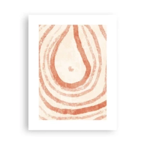 Plakat - Koralcirkler - komposition - 30x40 cm