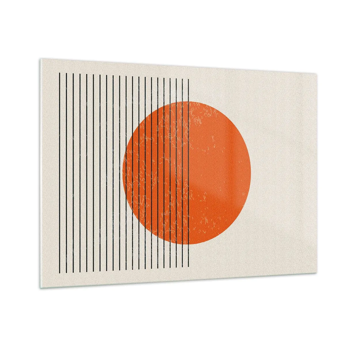 Billede på glas - Altid solen - 100x70 cm