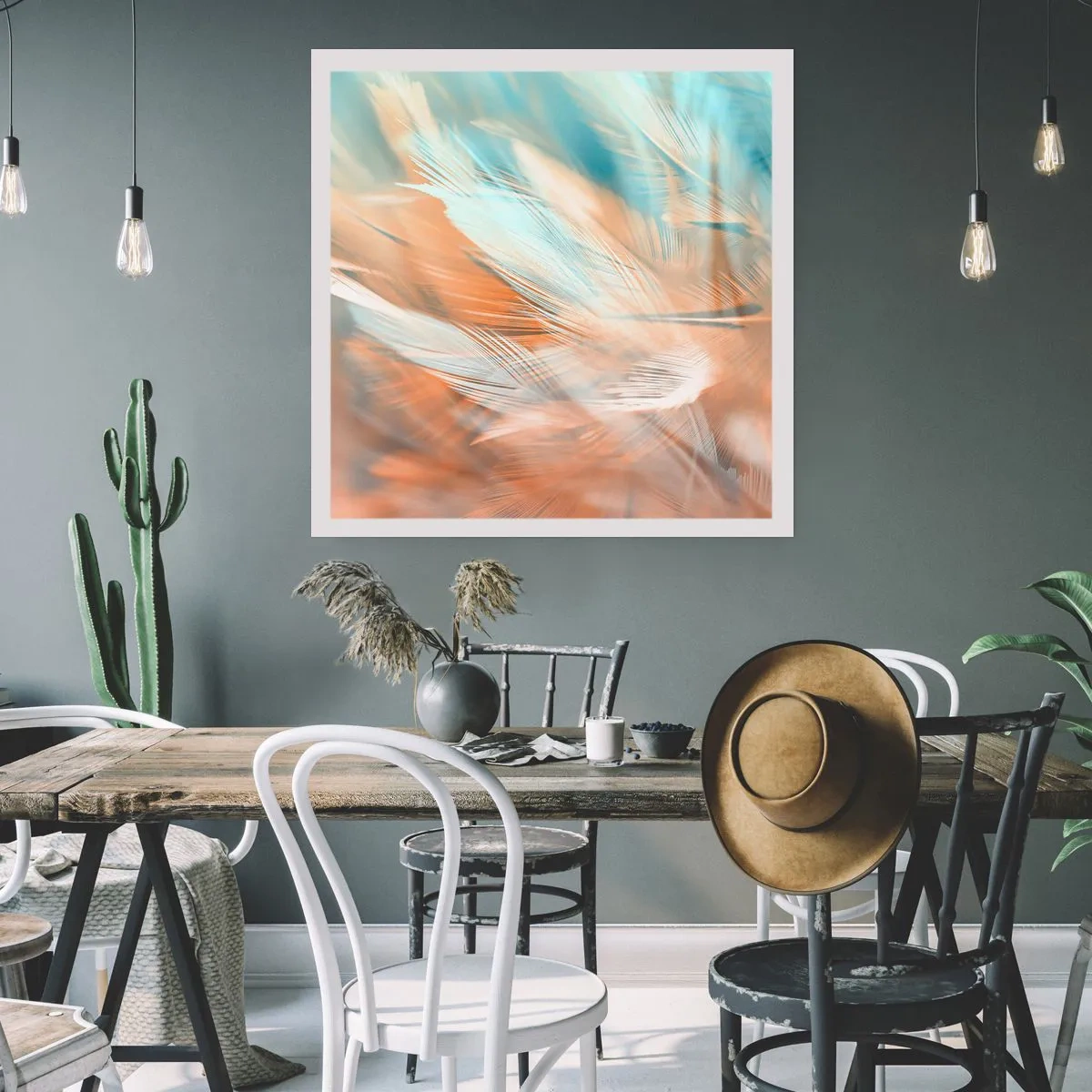 Plakat - I mildhedens land - 60x60 cm