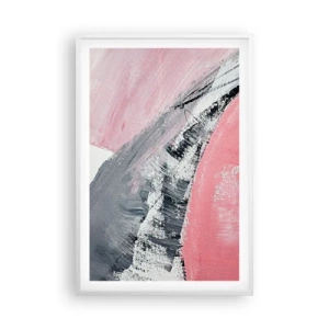 Plakat i hvid ramme - Matchende sammensætning - 61x91 cm