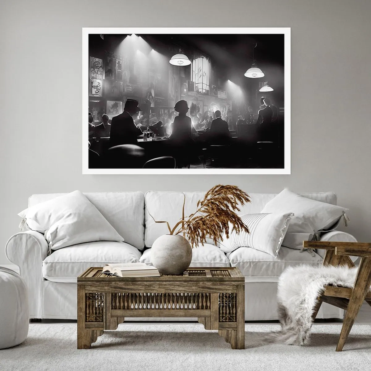 Plakat - I en jazzet stemning - 91x61 cm