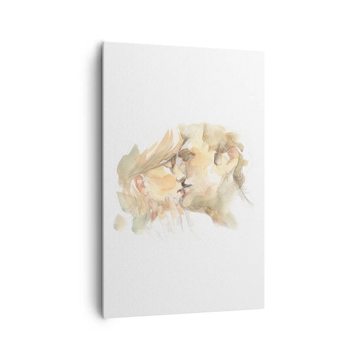 Lærredstryk - Billede på lærred - Den fundne halvdel? - 80x120 cm