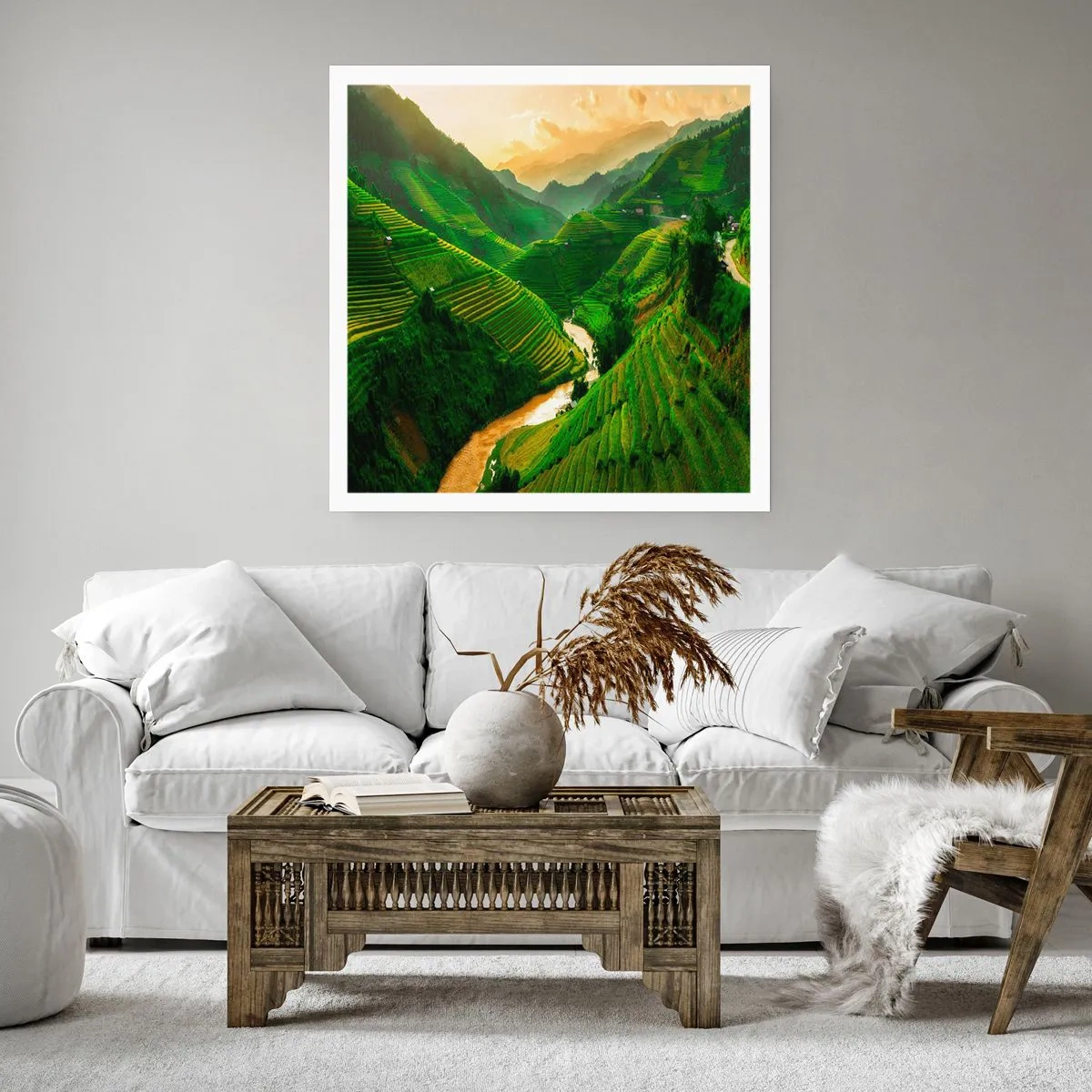 Plakat - Vietnamesisk dal - 40x40 cm