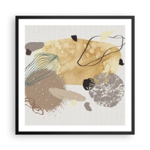 Plakat i sort ramme - Anvendt plumkologi - 60x60 cm