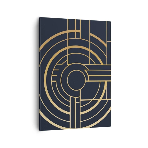 Lærredstryk - Billede på lærred - At vende tingene på hovedet - 50x70 cm