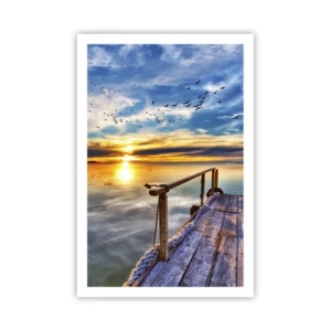 Plakat - Vinden går til ro - 61x91 cm