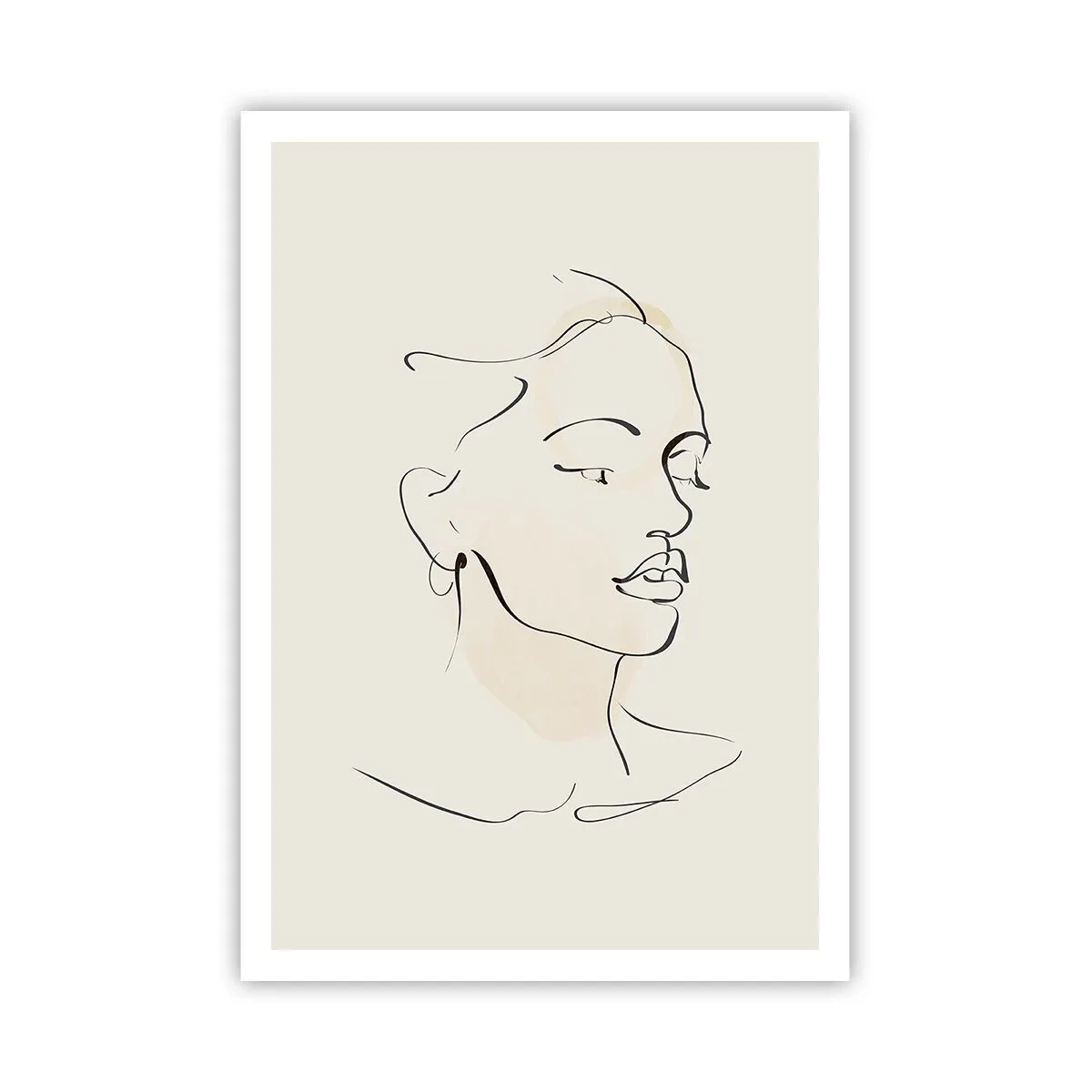 Plakat - En bestemt linje - 70x100 cm