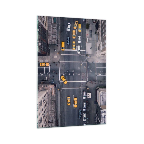 Billede på glas - Et enkelt valg - 70x100 cm