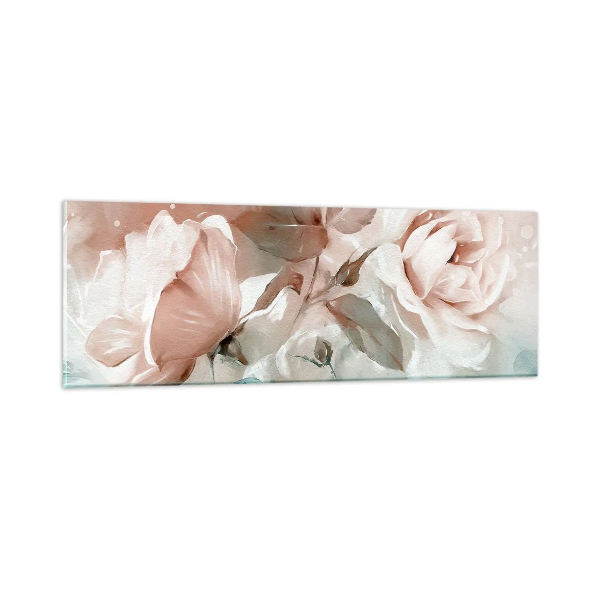 Billede på glas - Den romantiske ånd - 90x30 cm