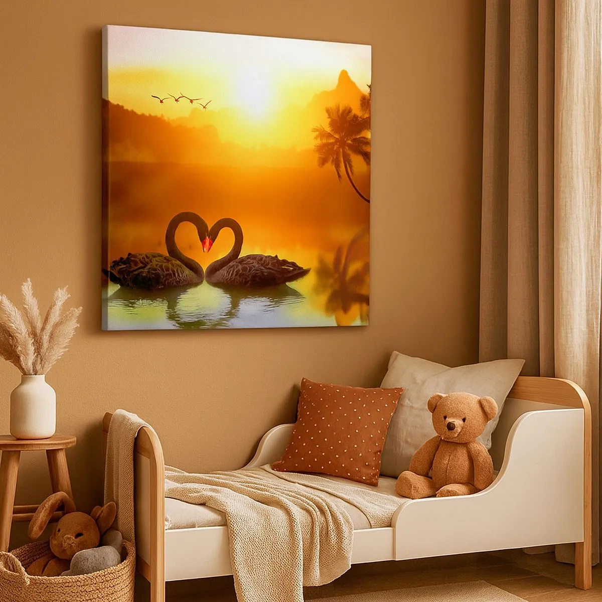 Lærredstryk - Billede på lærred - Alt til parring - 30x30 cm