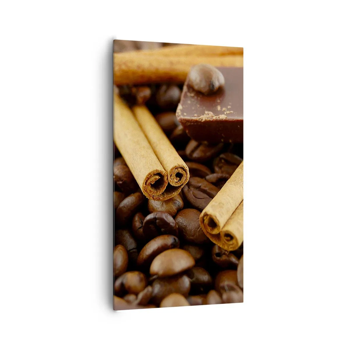 Lærredstryk - Billede på lærred - Koncert af smagsoplevelser - 65x120 cm