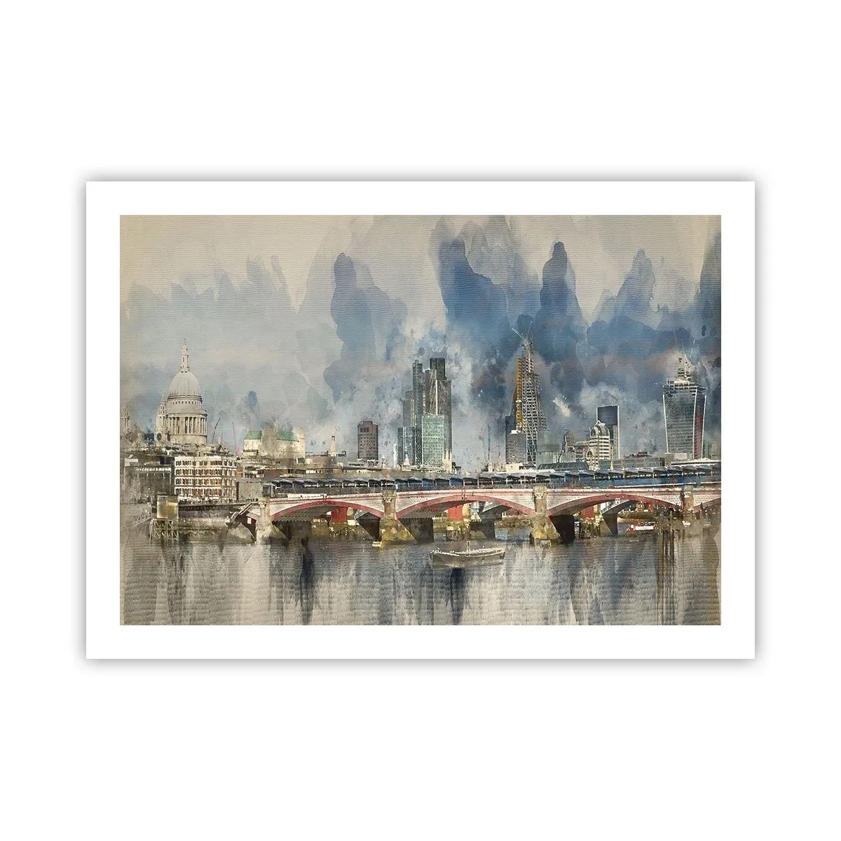 Plakat - London i al sin pragt - 70x50 cm