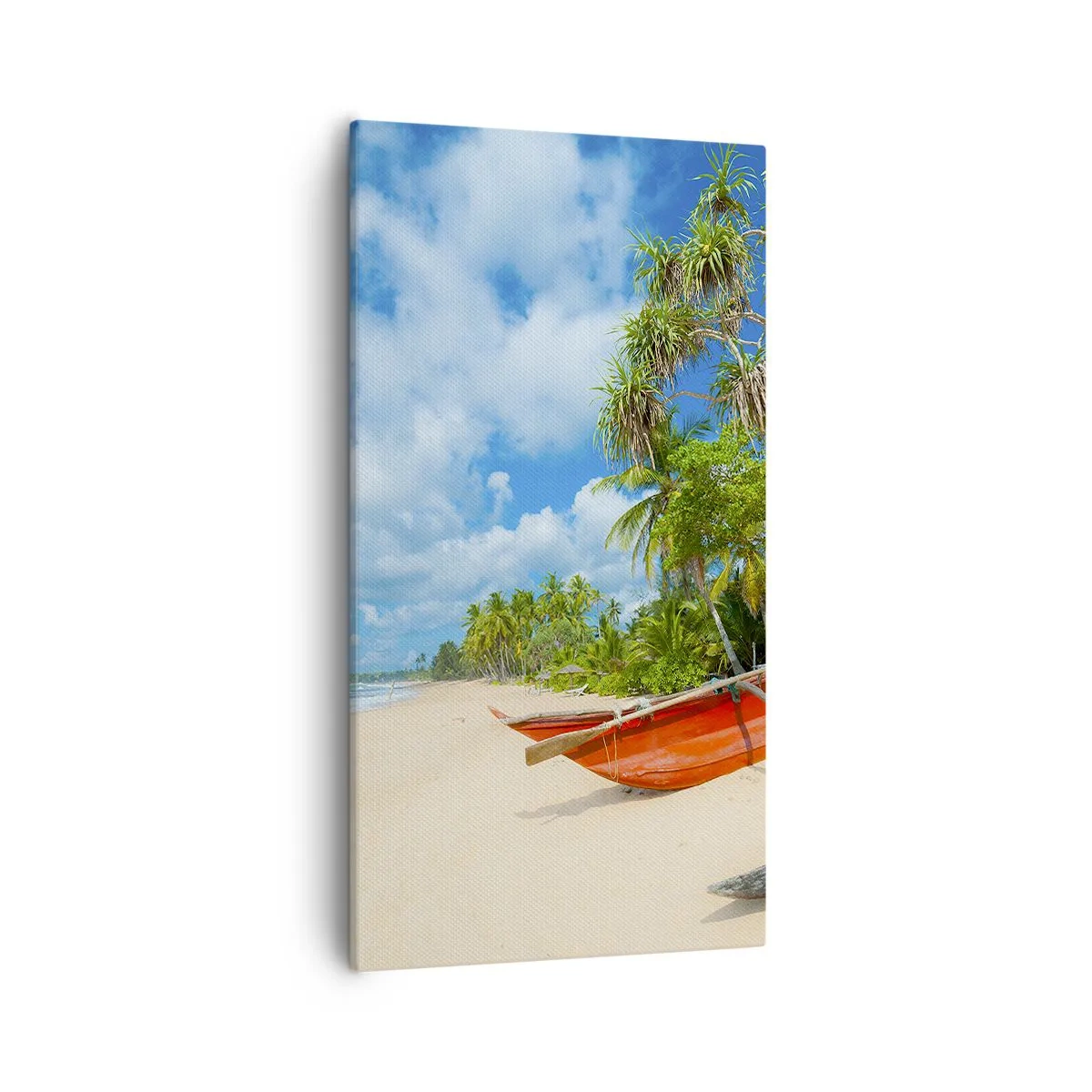 Lærredstryk - Billede på lærred - Tropernes charme - 55x100 cm