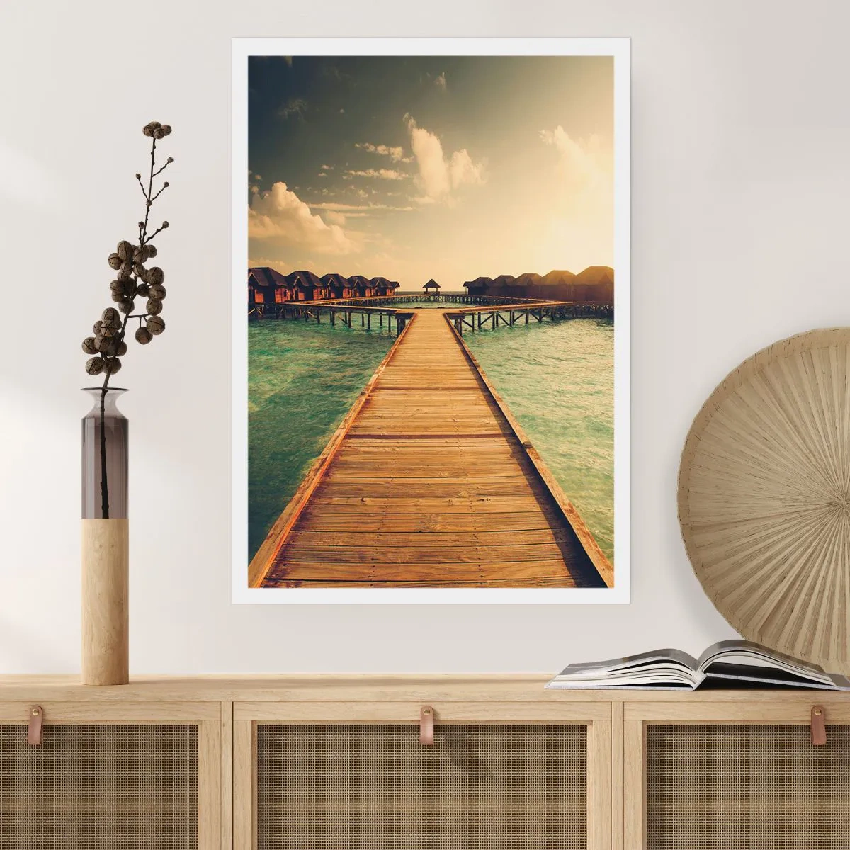 Plakat - En varm invitation - 50x70 cm