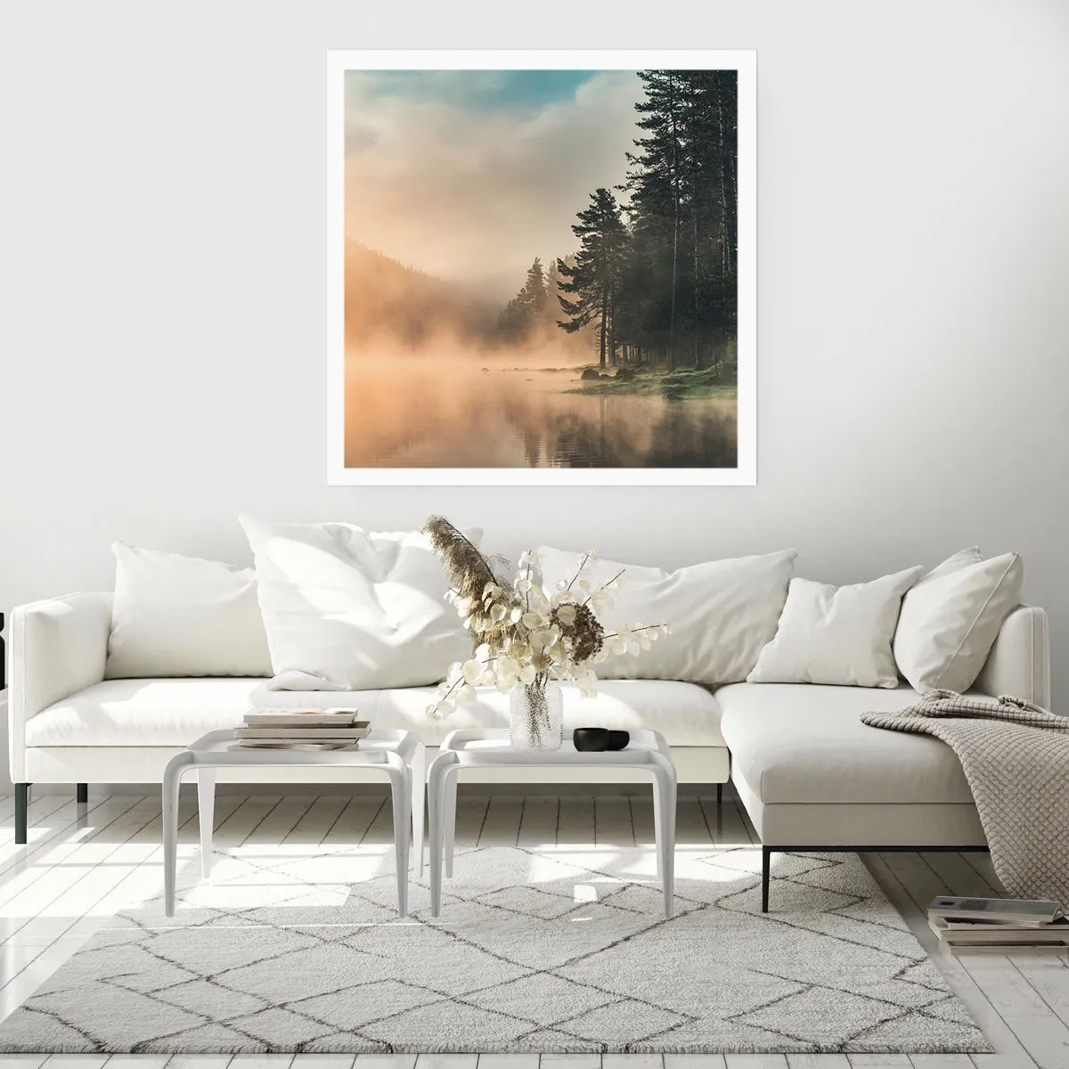 Plakat - En dags fødsel - 40x40 cm