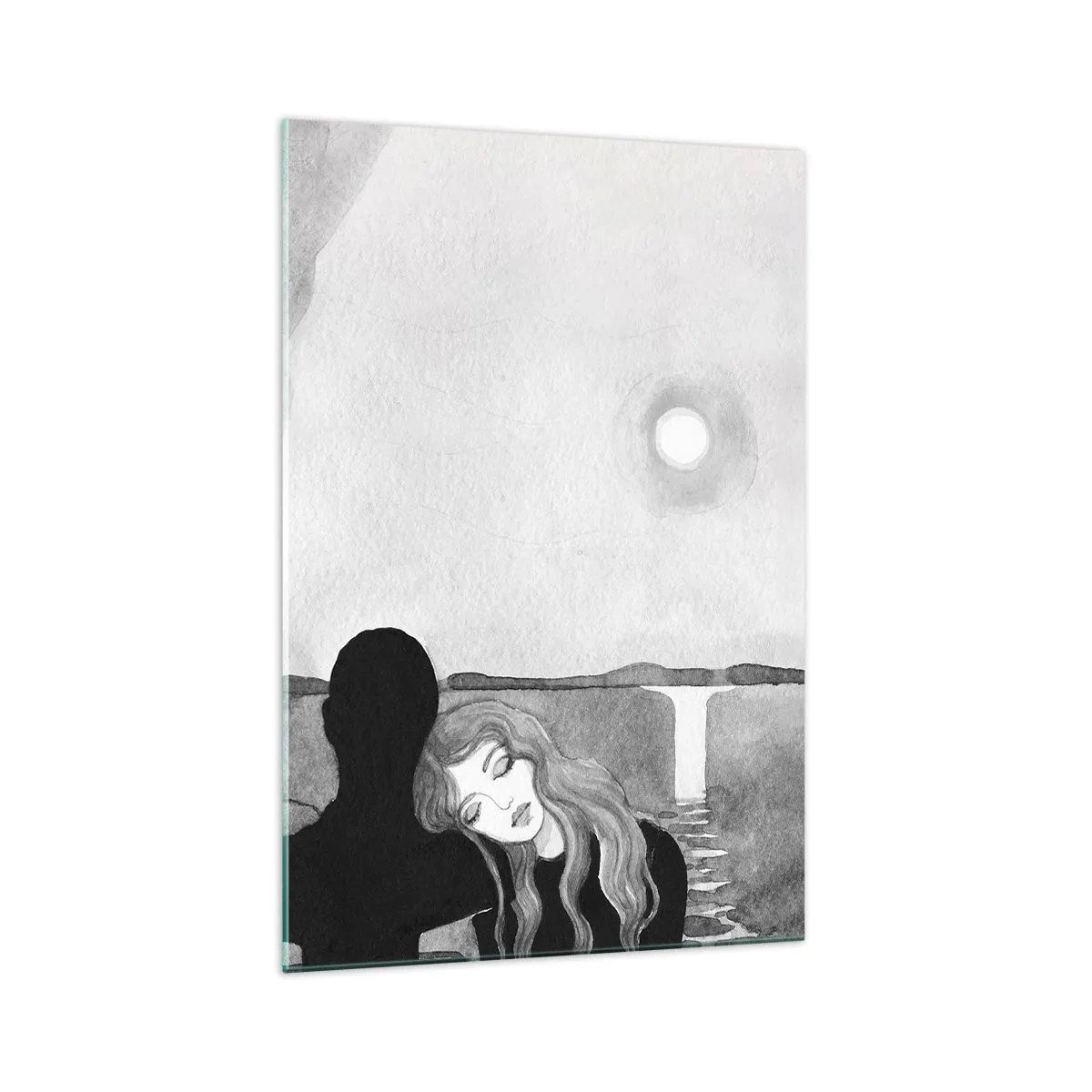 Billede på glas - Altid et mysterium - 70x100 cm