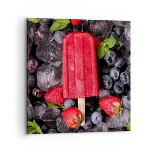 Lærredstryk - Billede på lærred - En smag af varm sommer - 70x70 cm