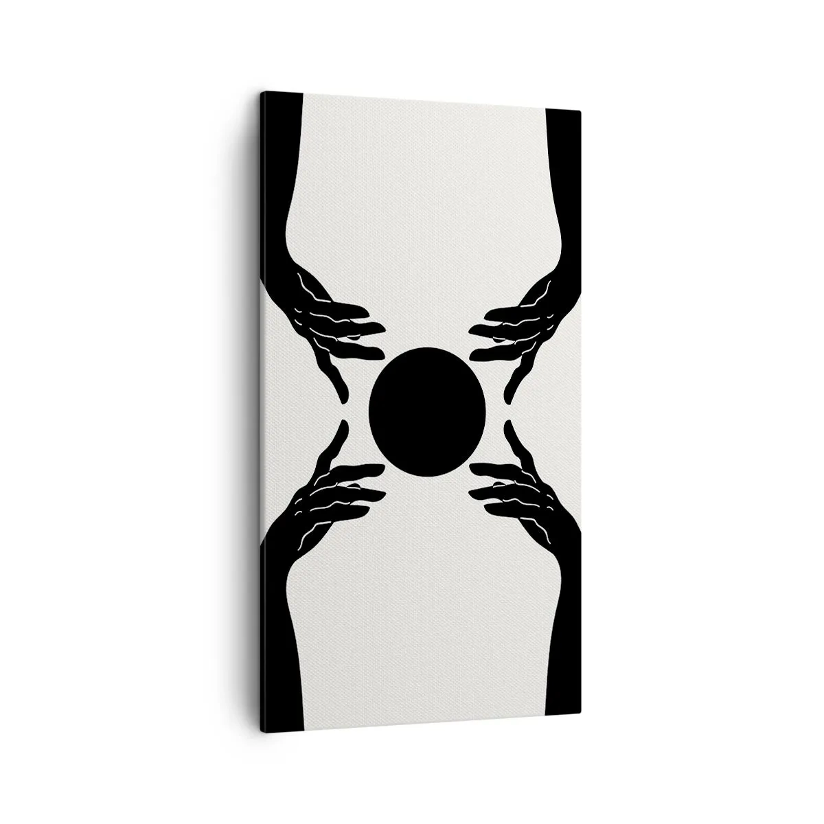 Lærredstryk - Billede på lærred - Et hemmeligt tegn - 45x80 cm