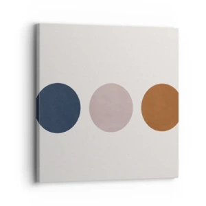 Lærredstryk - Billede på lærred - Et symbol på perfektion - 30x30 cm